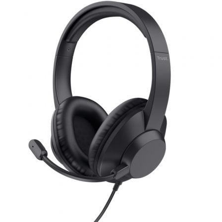 Auriculares Trust Ayda Max/ con Micrófono/ Jack 3.5/ Negros - Imagen 7
