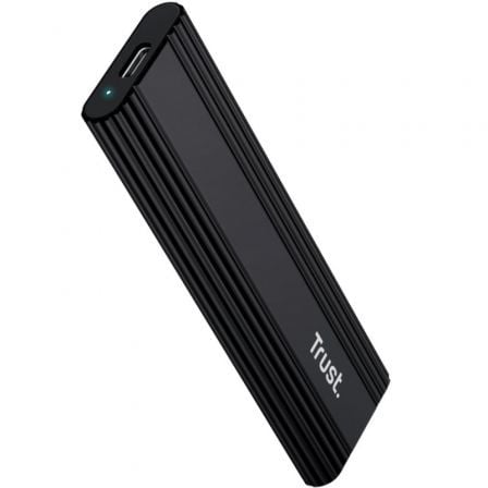 Caja Externa para Disco SSD M.2 Trust 25806/ USB 3.2 Gen2/ Sin tornillos - Imagen 2