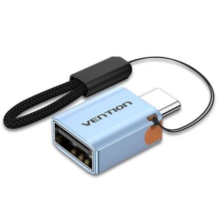 Adaptador OTG USB 3.1 Vention CUBH0/ USB Tipo-C Macho - USB Hembra/ Azul - Imagen 9