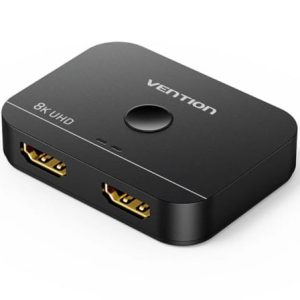 Switch Conmutador 8K HDMI 2.1 Bidireccional Vention AKPB0 HDMI Hembra/USB-C Hembra – 2x HDMI Hembra