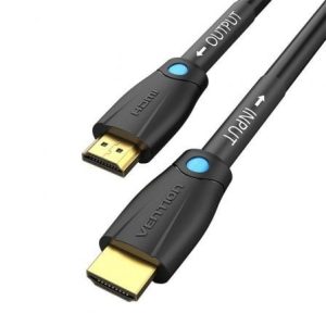 Cable HDMI 2.0 4K Vention AAMBJ/ HDMI Macho – HDMI Macho/ 5m/ Negro