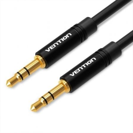 Cable Estéreo Vention BAKBF/ Jack 3.5 Macho - Jack 3.5 Macho/ 1m/ Negro - Imagen 2