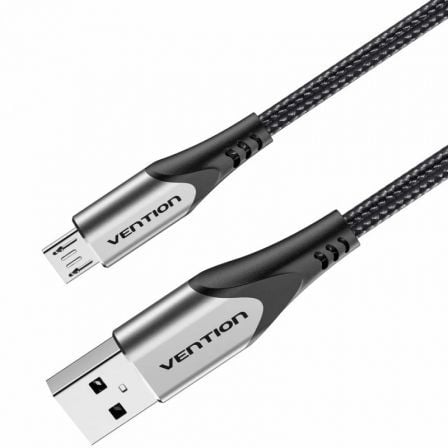 Cable USB 2.0 Vention COAHH/ microUSB Macho - USB Macho/ 480Mbps/ 2m/ Gris - Imagen 6