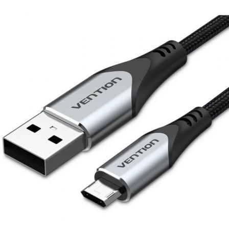Cable USB 2.0 Vention COCHD/ USB Macho - MicroUSB Macho/ 480Mbps/ 50cm/ Negro - Imagen 2