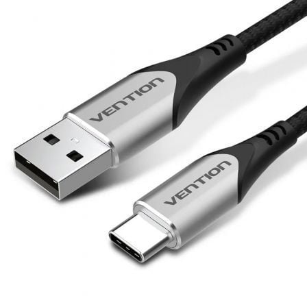 Cable USB 2.0 Tipo-C Vention CODHD/ USB Tipo-C Macho - USB Macho/ 480Mbps/ 50cm/ Gris - Imagen 6