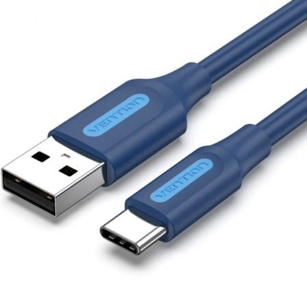 Cable USB 2.0 Tipo-C Vention COKLF/ USB Tipo-C Macho - USB Macho/ 480Mbps/ 1m/ Azul - Imagen 8