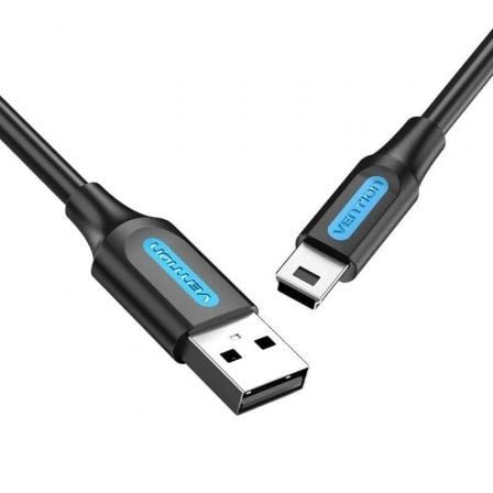 Cable USB 2.0 Vention COMBD/ USB Macho - MiniUSB Macho/ 480Mbps/ 50cm/ Negro - Imagen 7