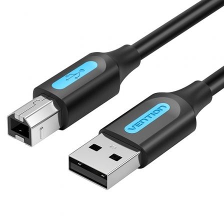 Cable USB 2.0 Impresora Vention COQBG/ USB Tipo-B Macho - USB Macho/ 480Mbps/ 1.5m/ Negro - Imagen 9