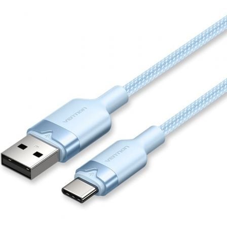 Cable USB 2.0 Tipo-C Vention CTNLF/ USB Tipo-C Macho - USB Macho/ Hasta 60W/ 480Mbps/ 1m/ Azul - Imagen 8