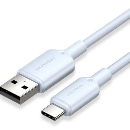 Cable USB 2.0 Tipo-C Vention CTQLH/ USB Tipo-C Macho - USB Macho/ Hasta 60W/ 480Mbps/ 2m/ Azul - Imagen 3
