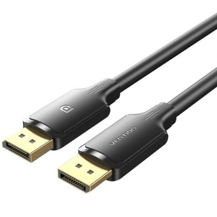 Cable DisplayPort Vention HAKBF/ DisplayPort Macho - DisplayPort 4K Macho/ 1m/ Negro - Imagen 3