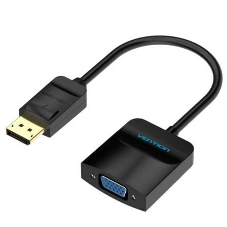 Conversor Vention HBFBB/ DisplayPort Macho - VGA Hembra/ 15cm/ Negro - Imagen 8