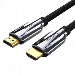 Cable HDMI 2.1 8K Vention AALBI/ HDMI Macho – HDMI Macho/ 3m/ Gris y Negro