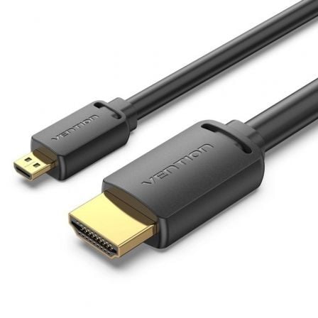 Cable Micro HDMI 2.0 4K Vention AGIBG/ HDMI Macho - Micro HDMI Macho/ 1.5m/ Negro - Imagen 9