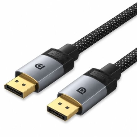 Cable DisplayPort 2.1 16K Vention HGBHI/ DisplayPort Macho - DisplayPort Macho/ 3m/ Gris - Imagen 8