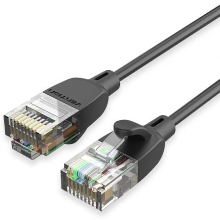 Cable de Red RJ45 UTP Vention IBIBG Cat.6A/ 1.5m/ Negro - Imagen 3