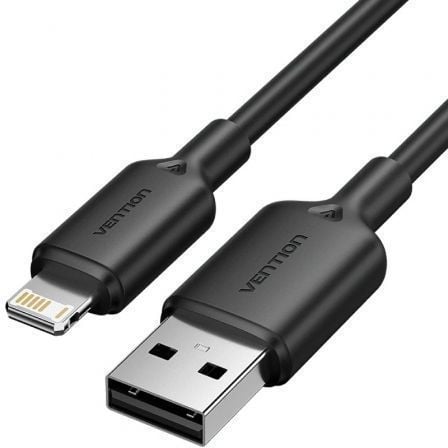 Cable USB 2.0 Lightning Vention LAMBH/ USB Macho - Lightning Macho/ 480Mbps/ 2m/ Negro - Imagen 8