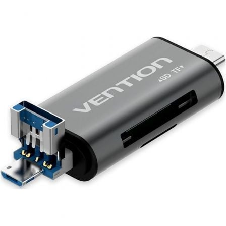Lector de Tarjetas Externo Vention CCHH0/ USB 3.0 - Imagen 3
