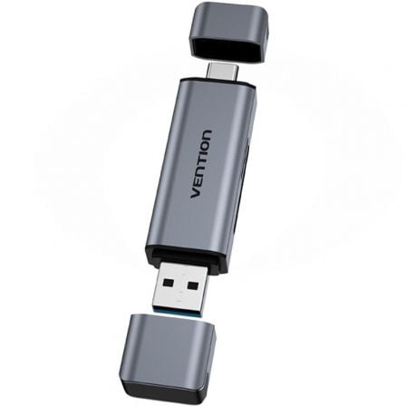 Lector de Tarjetas Externo Vention CLLH0/ USB 3.0/ USB Tipo-C - Imagen 5