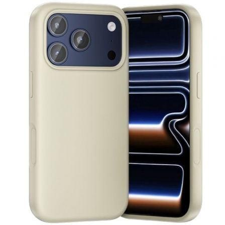 Funda Silicona con Magsafe Vention KVCNCD-40/ Compatible con iPhone 17 Pro Max/ Beige - Imagen 7