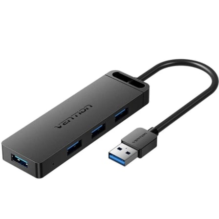 Hub USB 3.0 Vention CHLBB-SCB2/ 4xUSB/ 1xUSB Tipo-C PD - Imagen 3