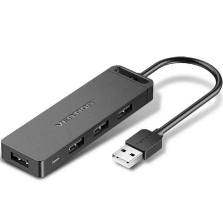 Hub USB 2.0 Vention CHMHB/ 4xUSB/ 1xMicroUSB PD - Imagen 2