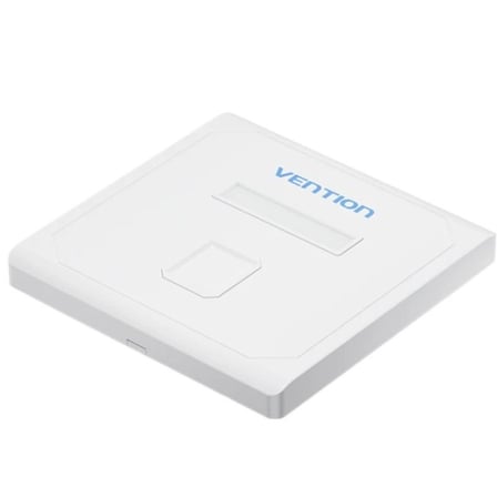 Placa de Pared Keystock Vention IFDW0/ 1 Puertos RJ45 - Imagen 6