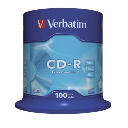 CD-R Verbatim Datalife 52X/ Tarrina-100uds - Imagen 5