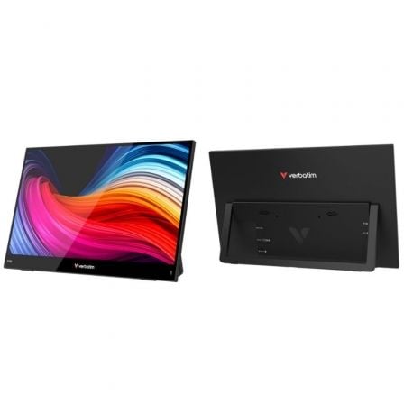 Monitor Portátil Táctil Verbatim Touch Light 15.6"/ Full HD/ Multimedia/ Negro - Imagen 8
