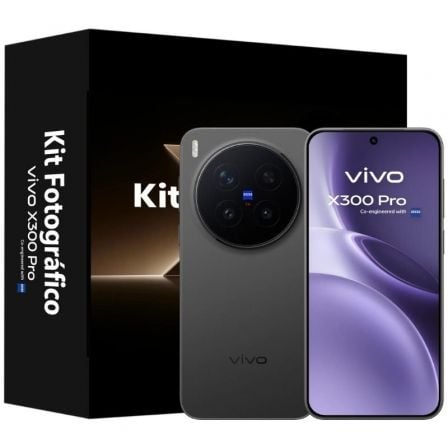 Smartphone Vivo X300 Pro 16GB/ 512GB/ 6.78"/ 5G/ Negro + Kit fotográfico Vivo X300 Pro - Imagen 2