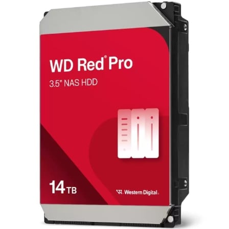 Disco Duro Western Digital WD Red Pro NAS 14TB/ 3.5"/ SATA III/ 512MB - Imagen 3