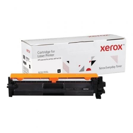 Tóner compatible Xerox 006R03637 compatible con HP CF217A/ 1600 páginas/ Negro - Imagen 8