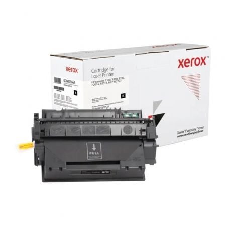 Tóner compatible Xerox 006R03666 compatible con HP Q5949X/Q7553X/ 6000 páginas/ Negro - Imagen 8