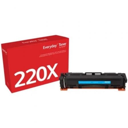 Tóner compatible Xerox 006R05209 compatible con HP W2201X Alta Capacidad/ 5500 páginas/ Cian - Imagen 6