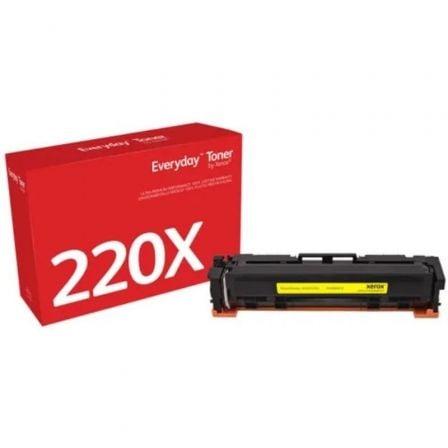 Tóner compatible Xerox 006R05210 compatible con HP W2202X Alta Capacidad/ 5500 páginas/ Amarillo - Imagen 6
