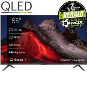 Televisor Xiaomi QLED TV A Pro 55 2026 55″/ Ultra HD 4K/ Smart TV/ WiFi