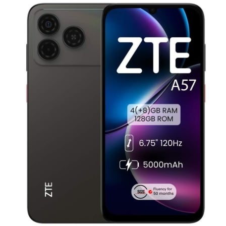 Smartphone ZTE A57 4GB/ 128GB/ 6.75"/ Negro - Imagen 7